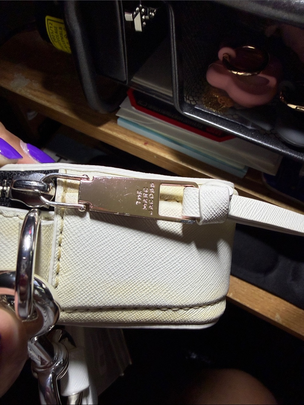 Read description- Marc Jacobs White Crossbody Camera Bag - Picture 6 of 6